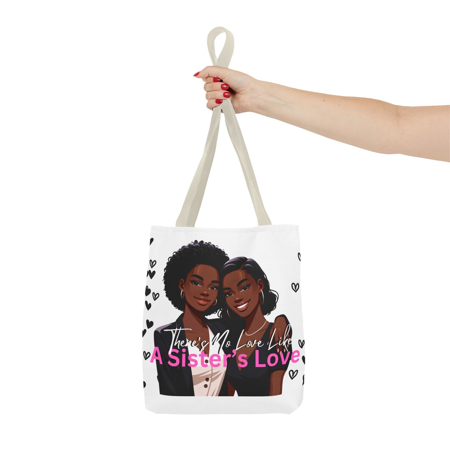 There's No Love Like A Sister's Love Tote Bag (AOP)