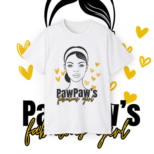 DS PawPaw's Collection: Paw Paw's Fabulous Girl Unisex Ultra Cotton Tee