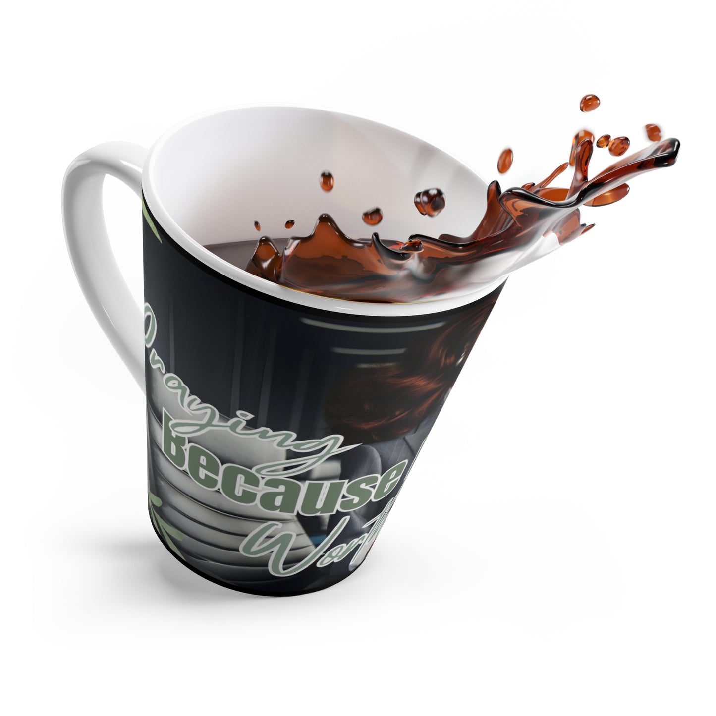 Divinely Sown Working Girl Latte Mug