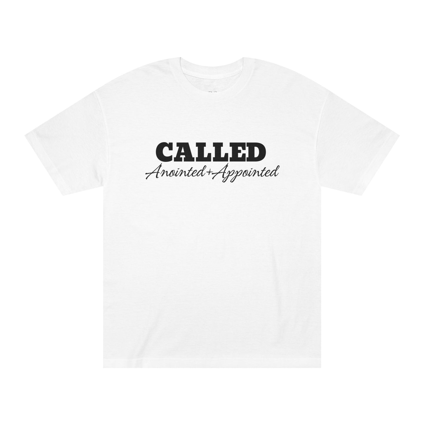 Faith-Inspired Unisex Classic Tee - 'Called' and 'Jesus' Design by Divinely Sown