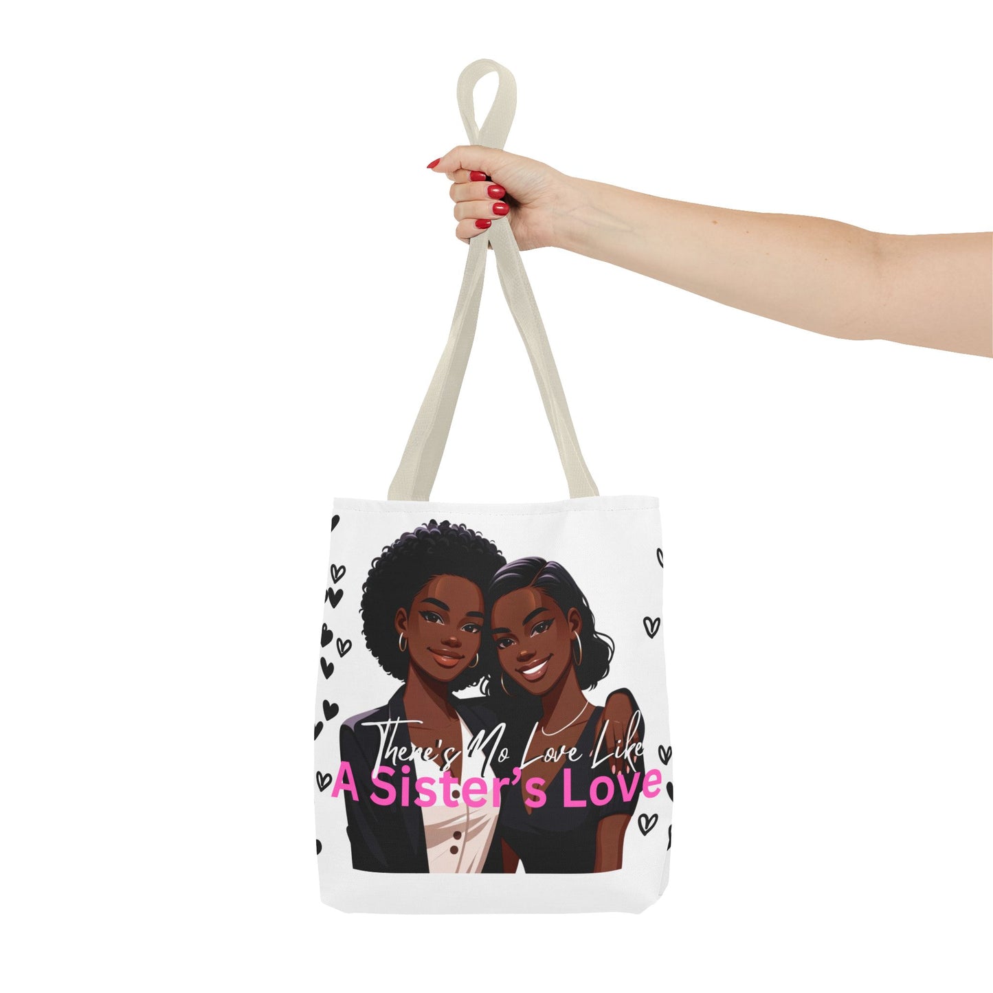 There's No Love Like A Sister's Love Tote Bag (AOP)