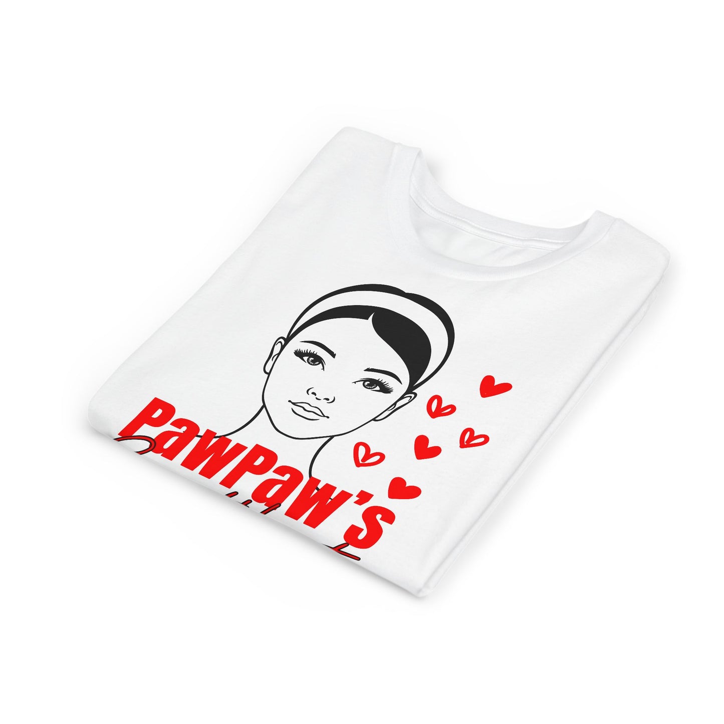 PawPaw's Sweetheart Youth Tee | Lightweight & Comfy | Divinely Sown PawPaw's Collection