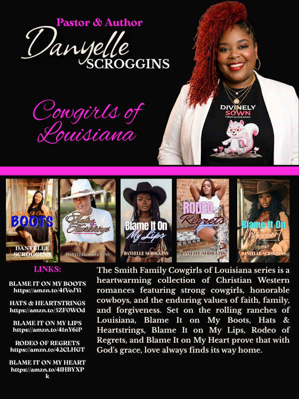 The Smith Family Cowgirls of Louisiana | Complete 5-Book Christian Romance Bundle