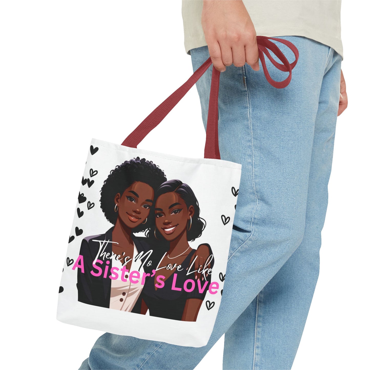 There's No Love Like A Sister's Love Tote Bag (AOP)