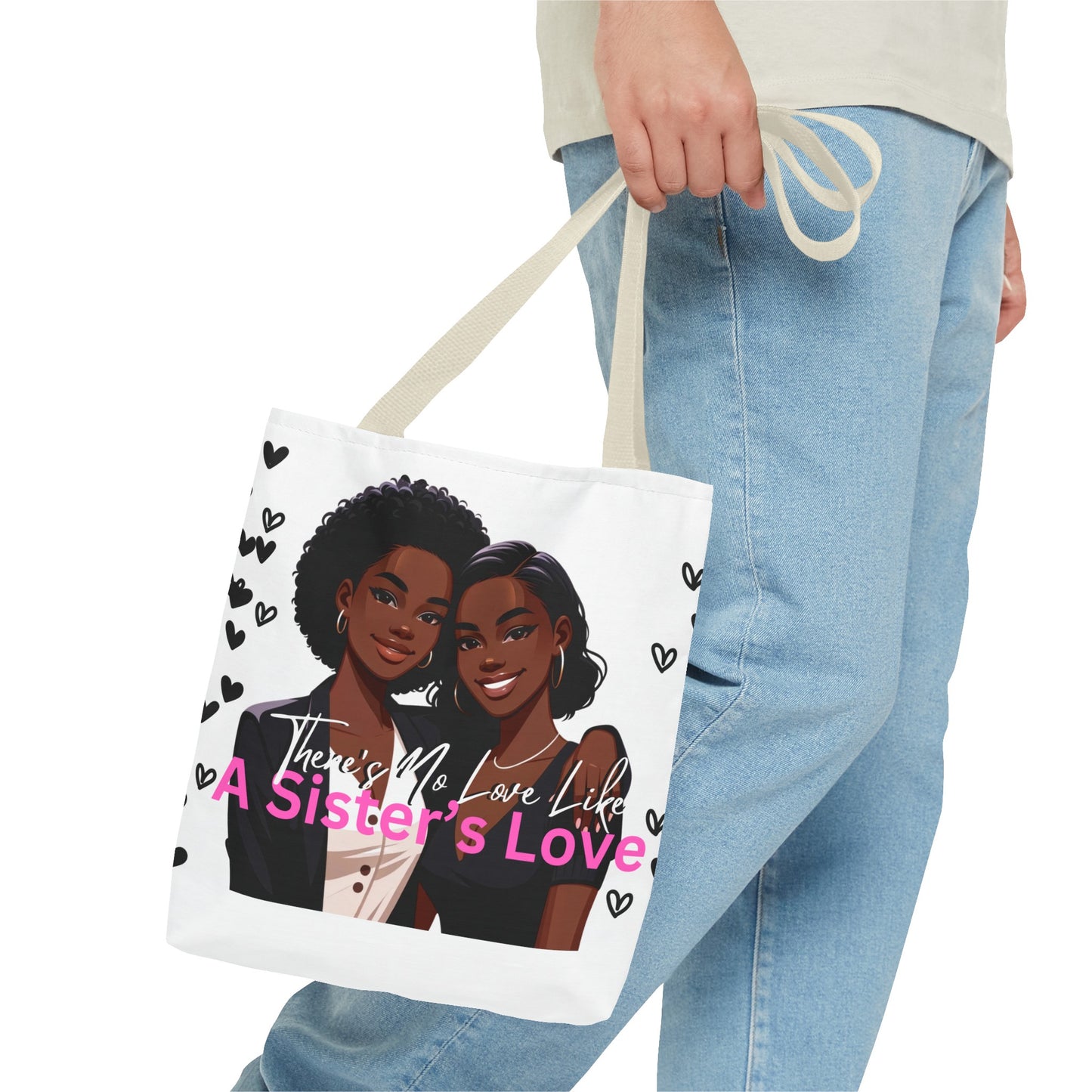 There's No Love Like A Sister's Love Tote Bag (AOP)