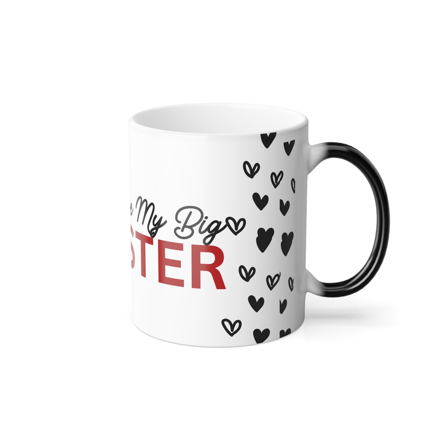I Love My Big Sister Color Morphing Mug, 11oz by Divinely Sown