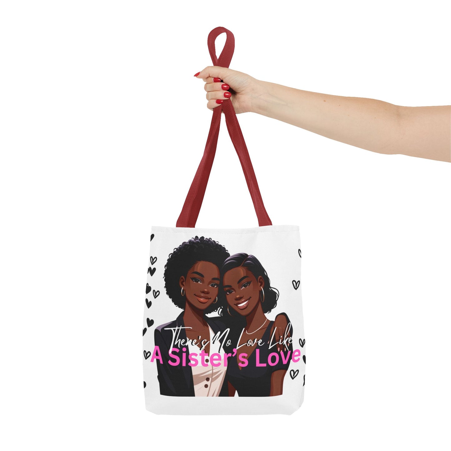 There's No Love Like A Sister's Love Tote Bag (AOP)