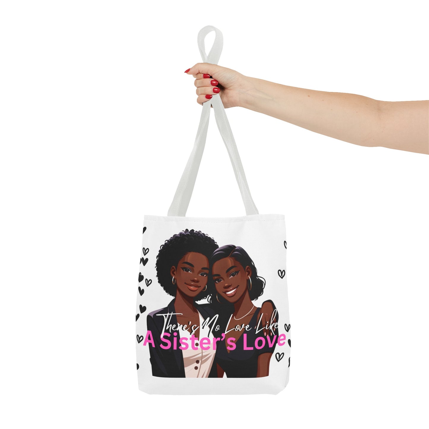 There's No Love Like A Sister's Love Tote Bag (AOP)