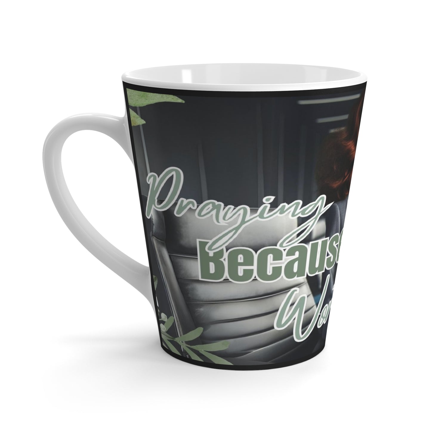 Divinely Sown Working Girl Latte Mug
