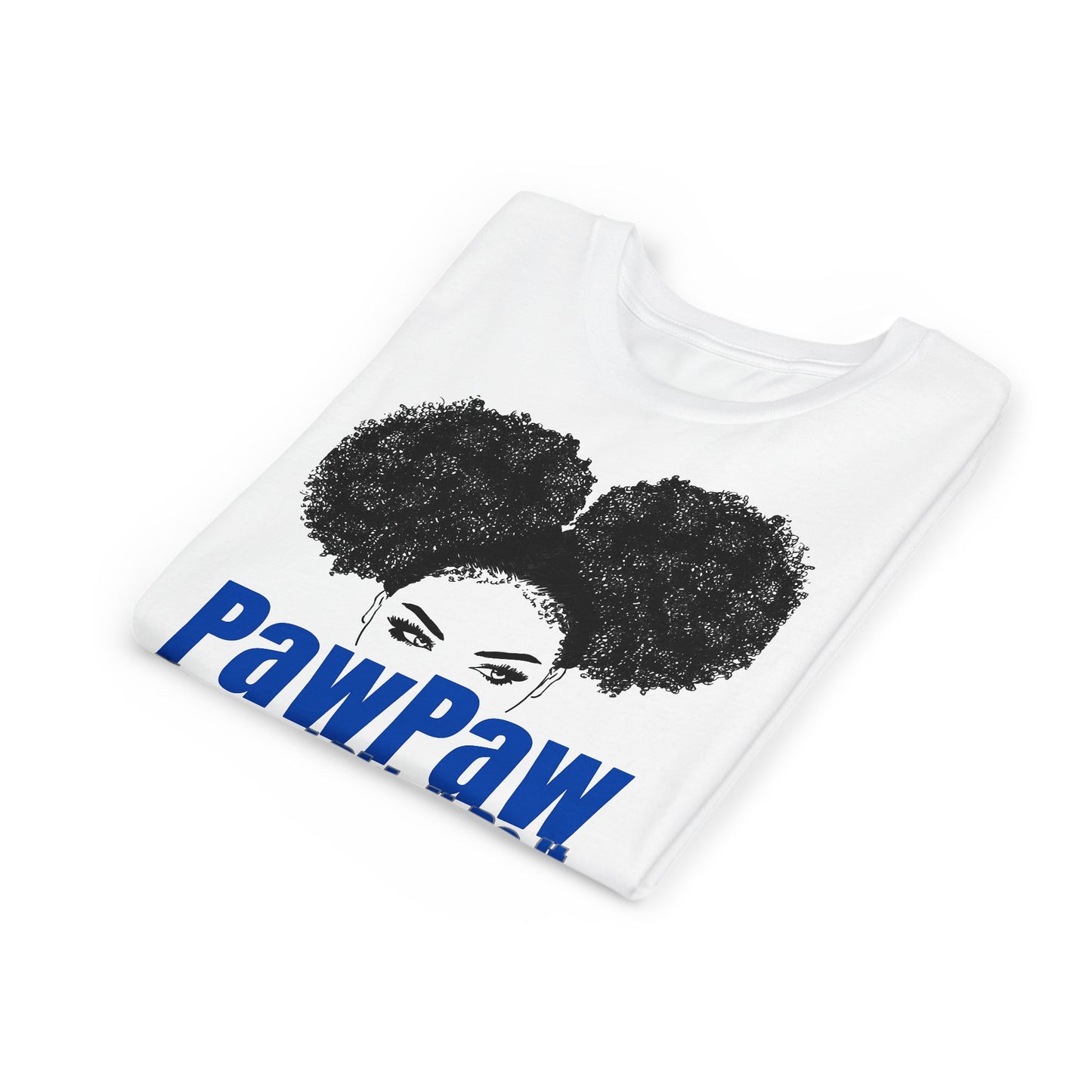 Youth Tee - PawPaw Knows I Didn't Do It Short Sleeve T-Shirt for Girls by Divinely Sown