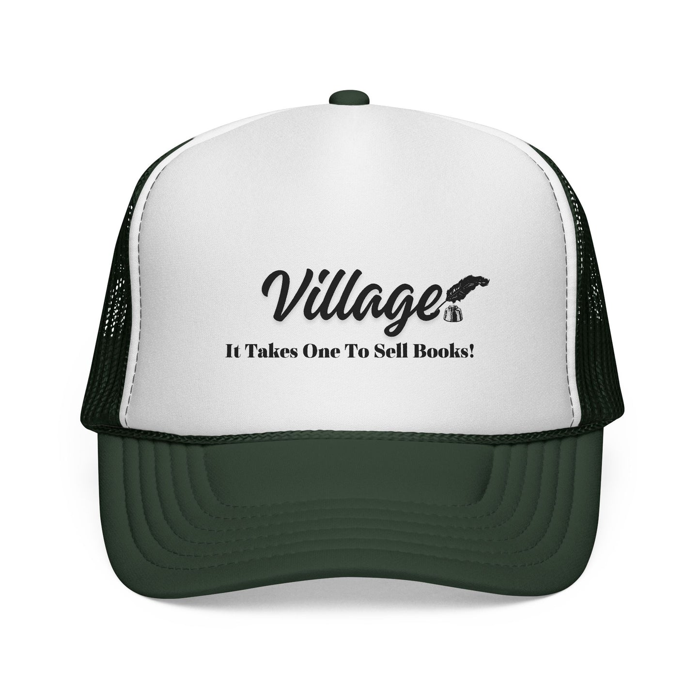 Village "It Takes One To Sell Books' Trucker Cap - by Divinely Sown for Any Occasion