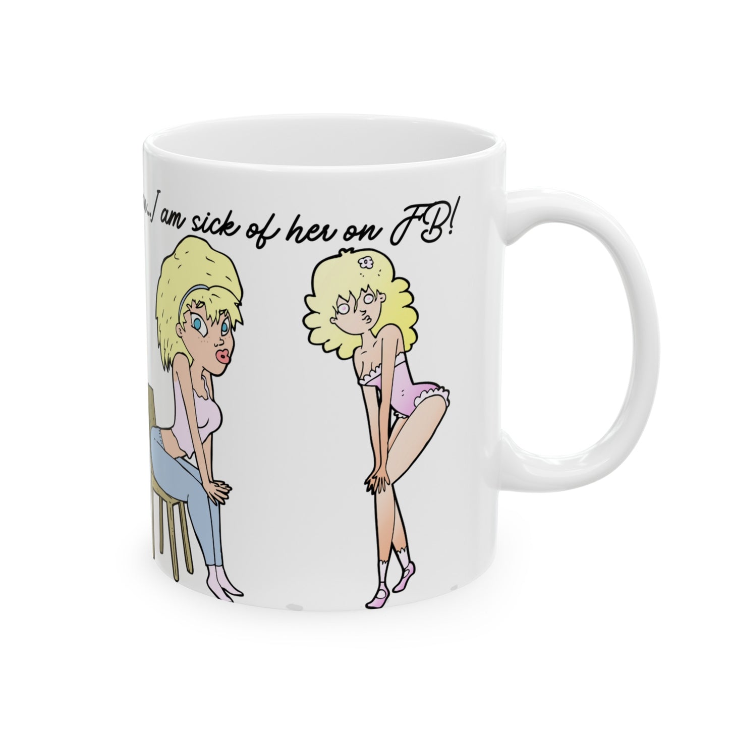 No Man-Prayer For My Sister Ceramic Mug 11oz