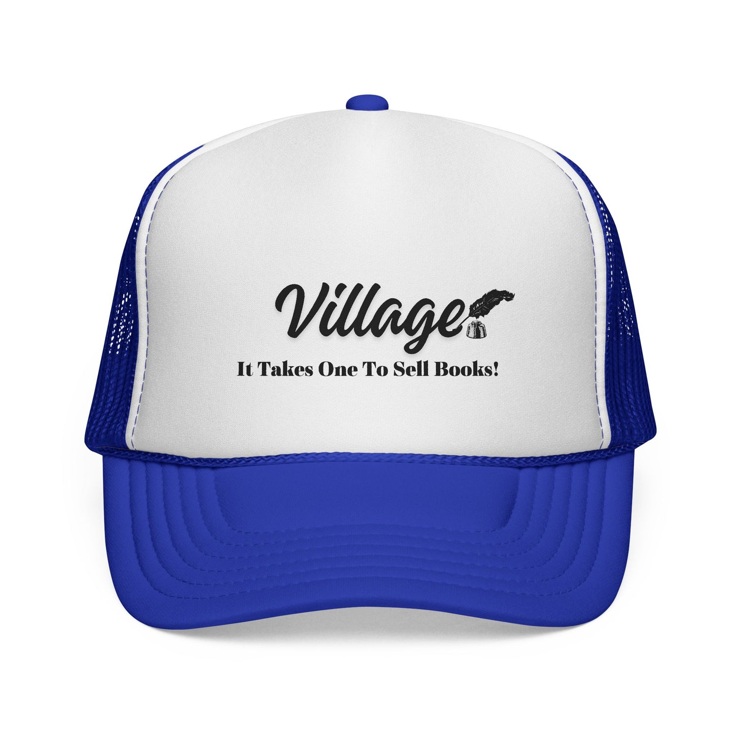 Village "It Takes One To Sell Books' Trucker Cap - by Divinely Sown for Any Occasion