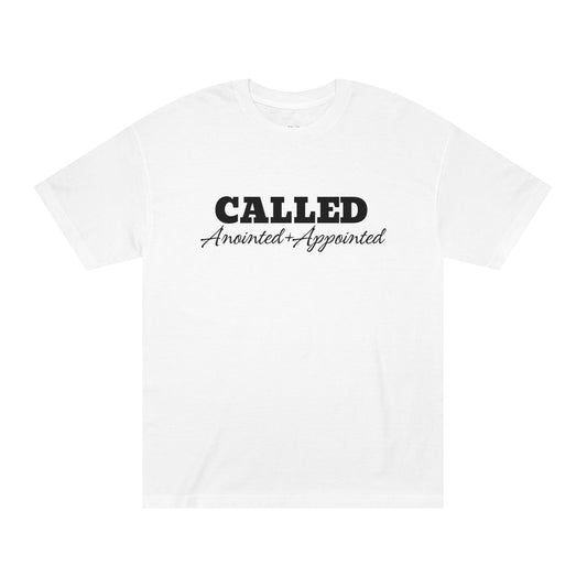 Faith-Inspired Unisex Classic Tee - 'Called' and 'Jesus' Design by Divinely Sown