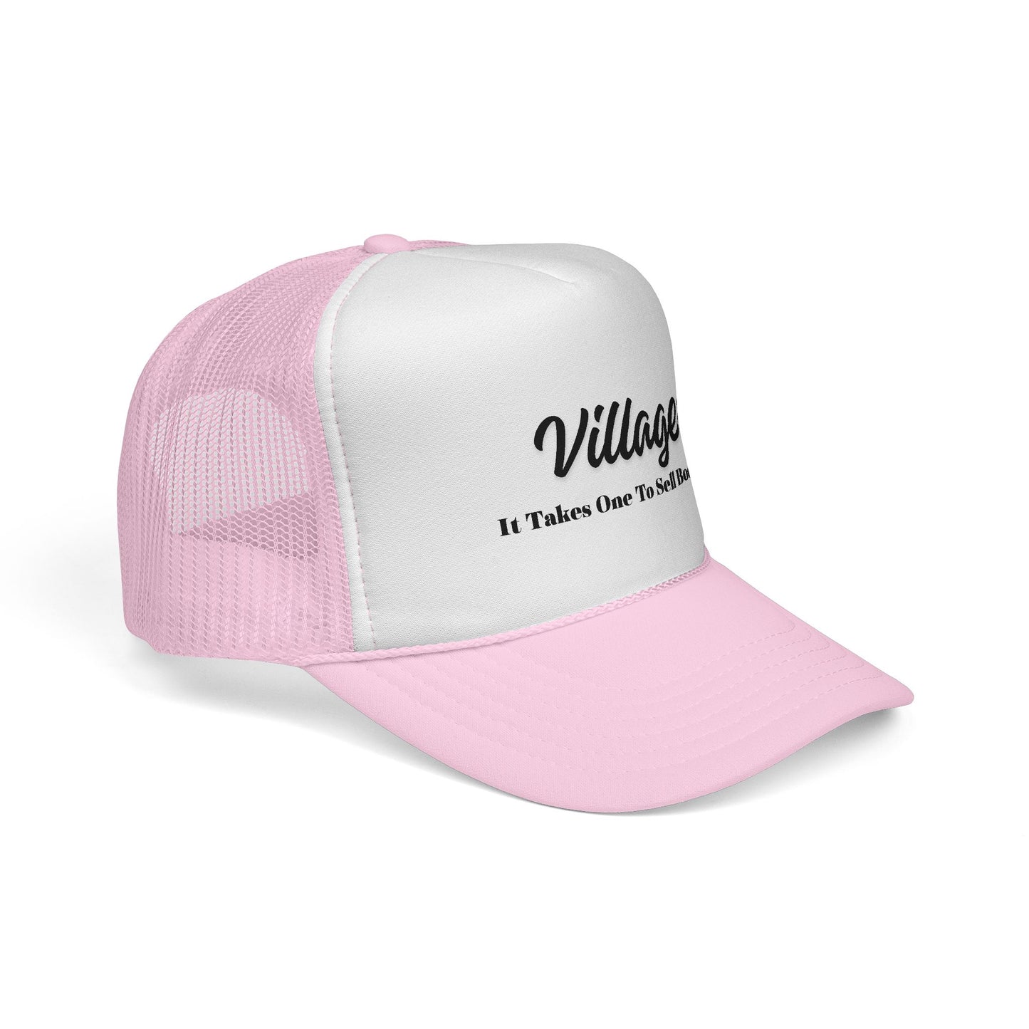 Village "It Takes One To Sell Books' Trucker Cap - by Divinely Sown for Any Occasion