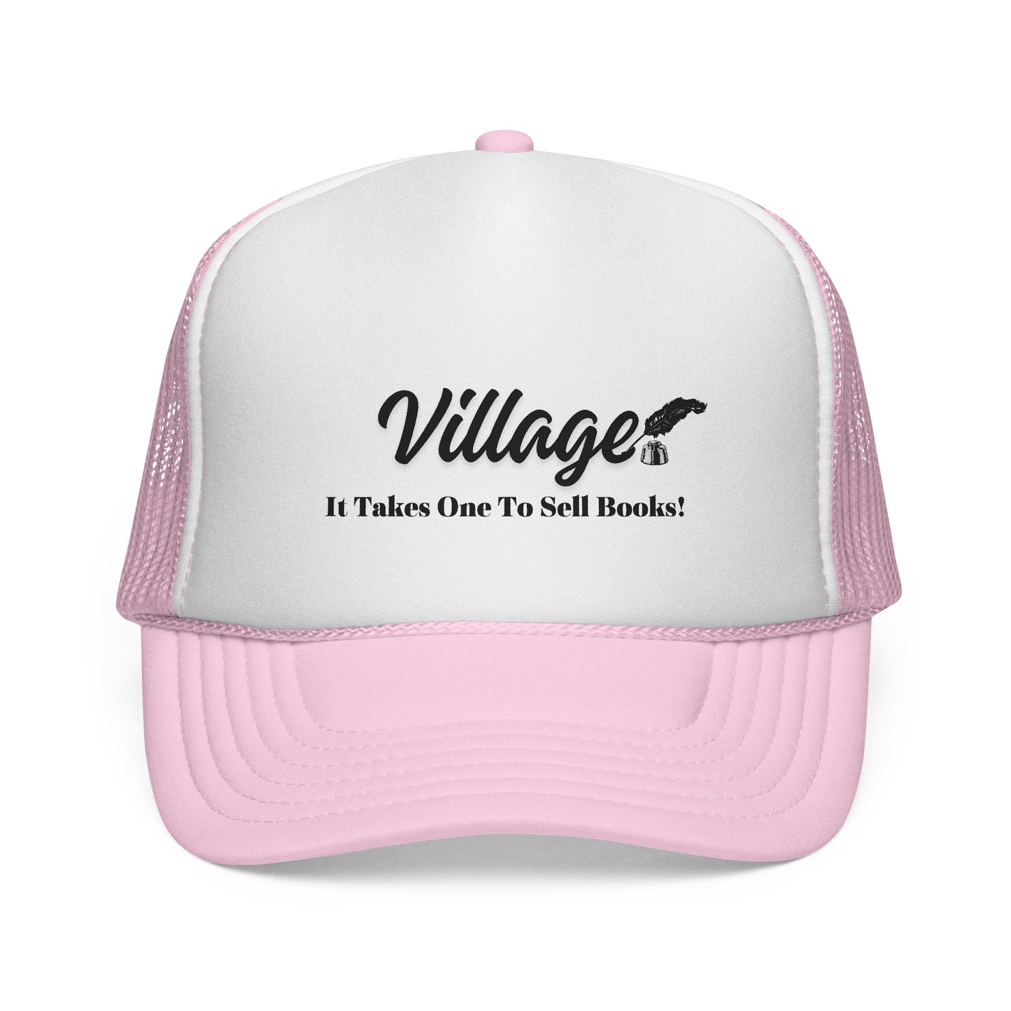 Village "It Takes One To Sell Books' Trucker Cap - by Divinely Sown for Any Occasion