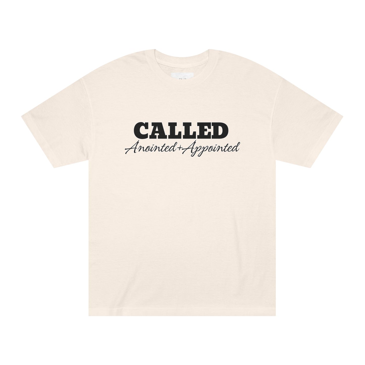 Faith-Inspired Unisex Classic Tee - 'Called' and 'Jesus' Design by Divinely Sown