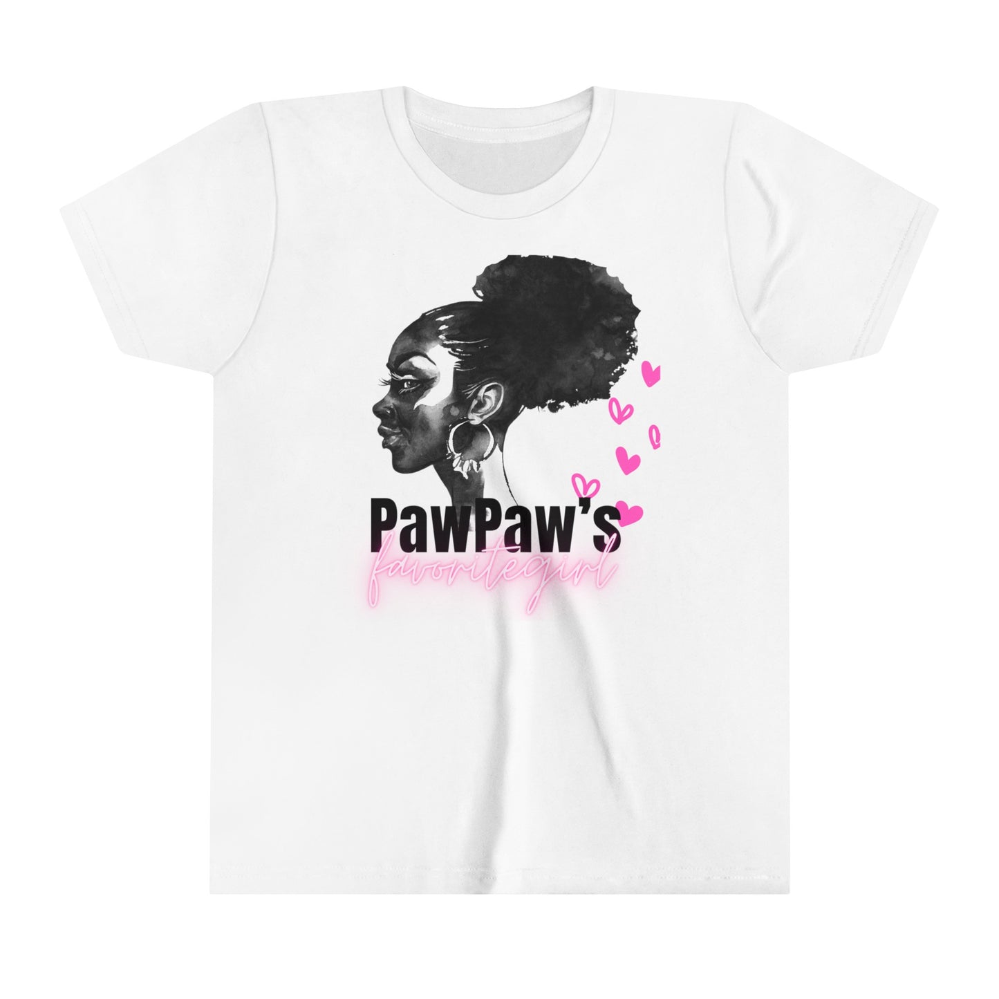 DS Youth PawPaw Collection: PawPaw's Favorite Girl Youth Short Sleeve Tee