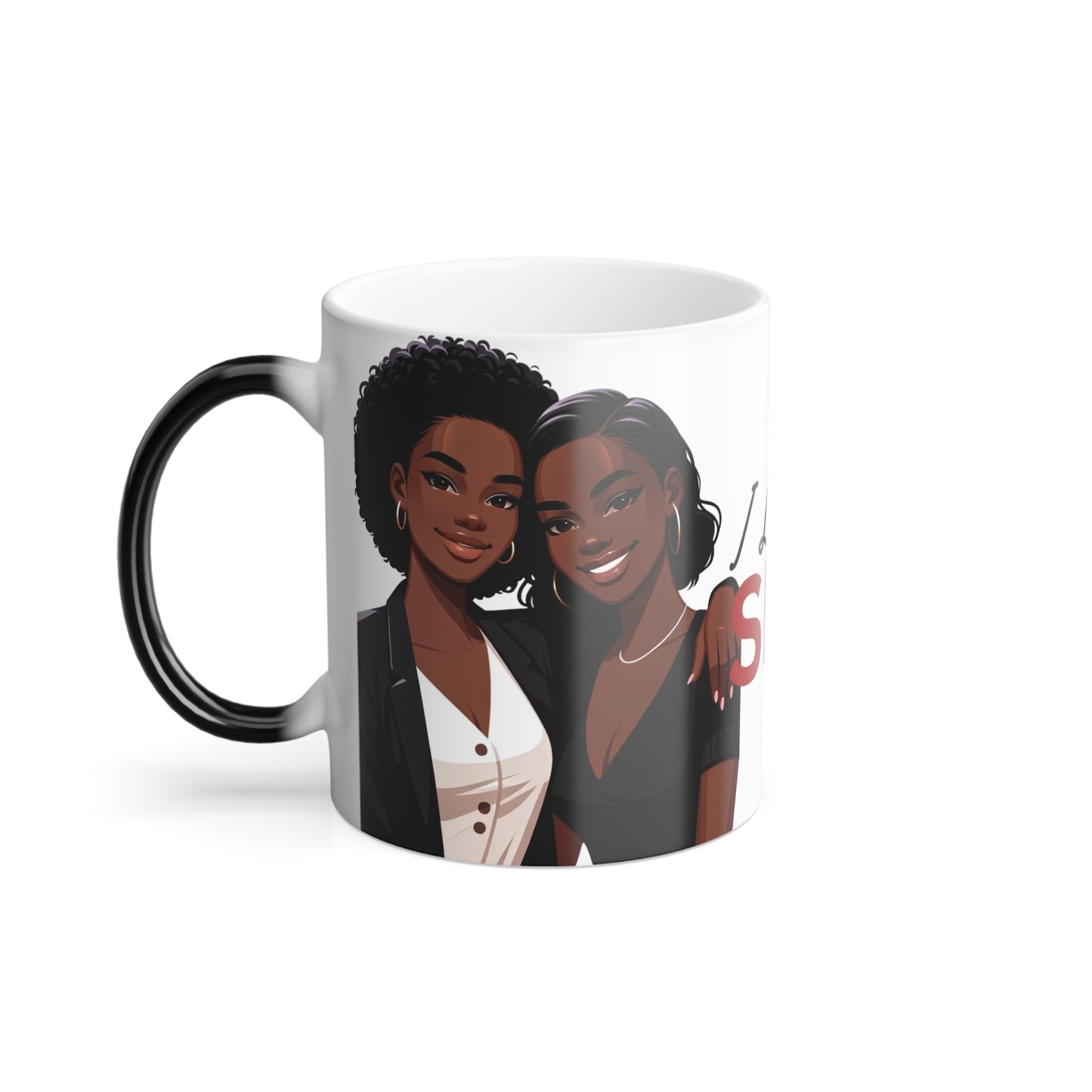 Sister Love: I Love My Big Sister Color Morphing Mug, 11oz