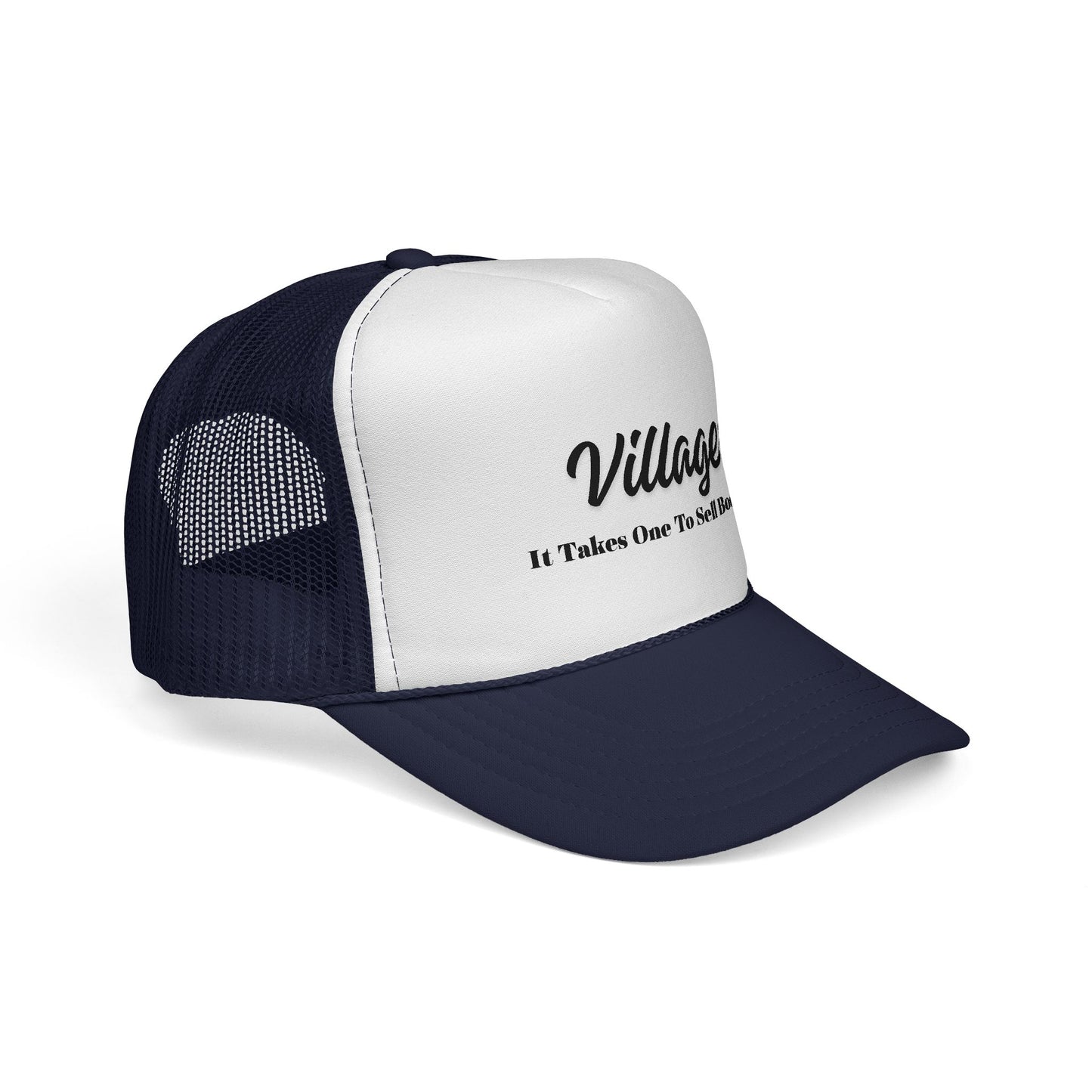 Village "It Takes One To Sell Books' Trucker Cap - by Divinely Sown for Any Occasion