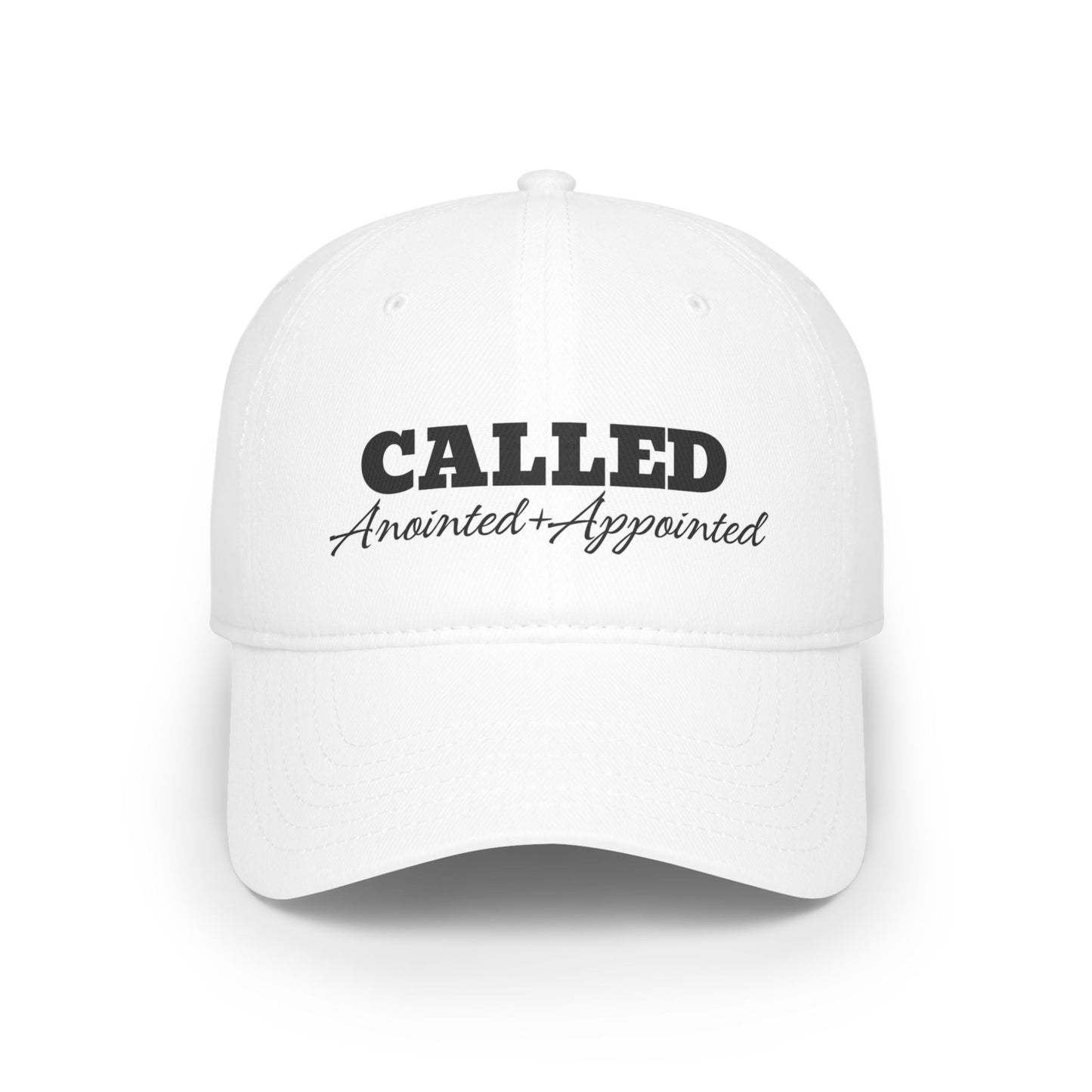 Called: Anointed & Appointed  Low Profile Baseball Cap - by Divinely Sown