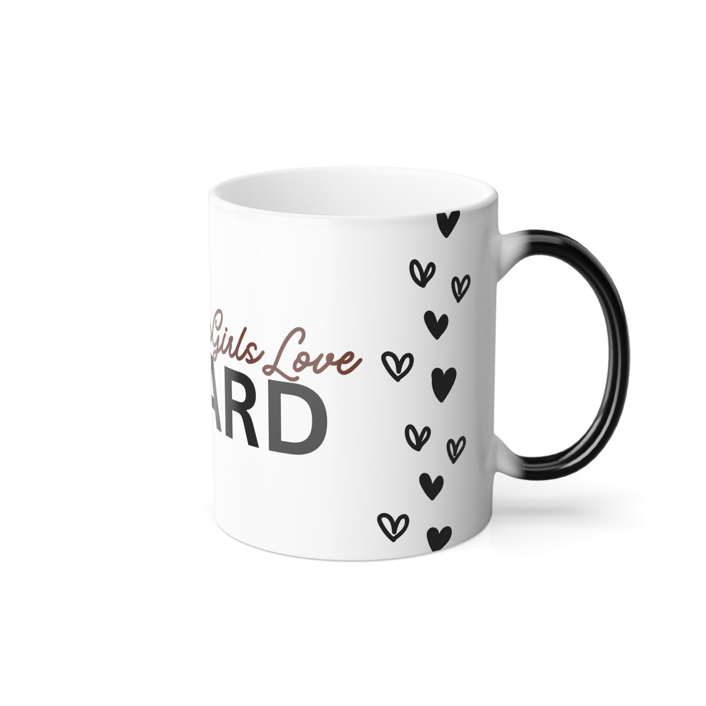 Sister Love: Brown Girls Love Hard Color Morphing Mug, 11oz