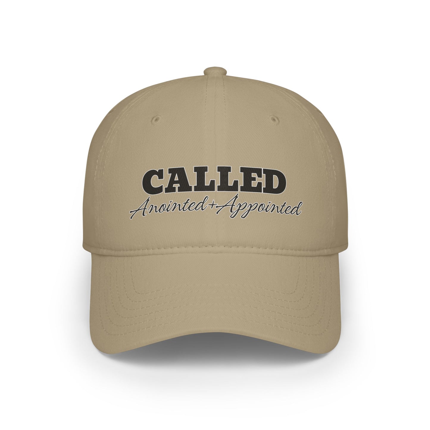 Called: Anointed & Appointed  Low Profile Baseball Cap - by Divinely Sown