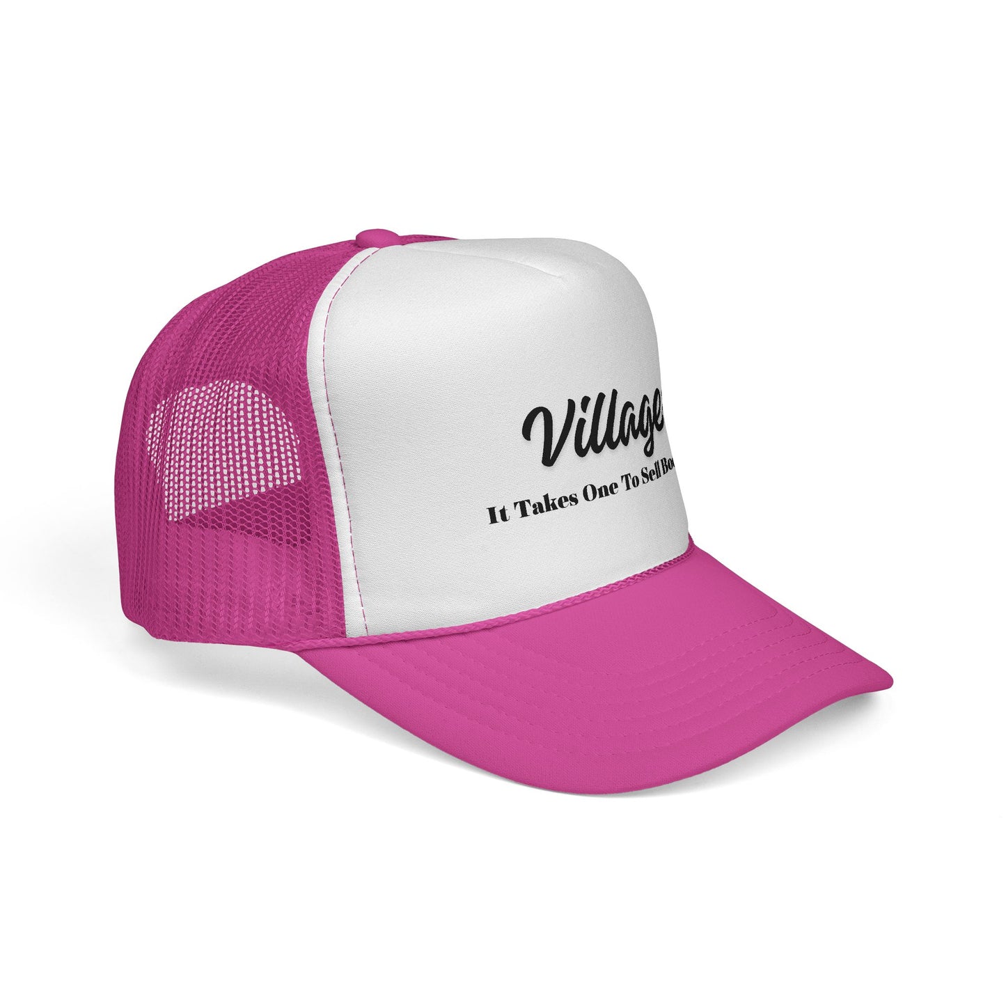 Village "It Takes One To Sell Books' Trucker Cap - by Divinely Sown for Any Occasion