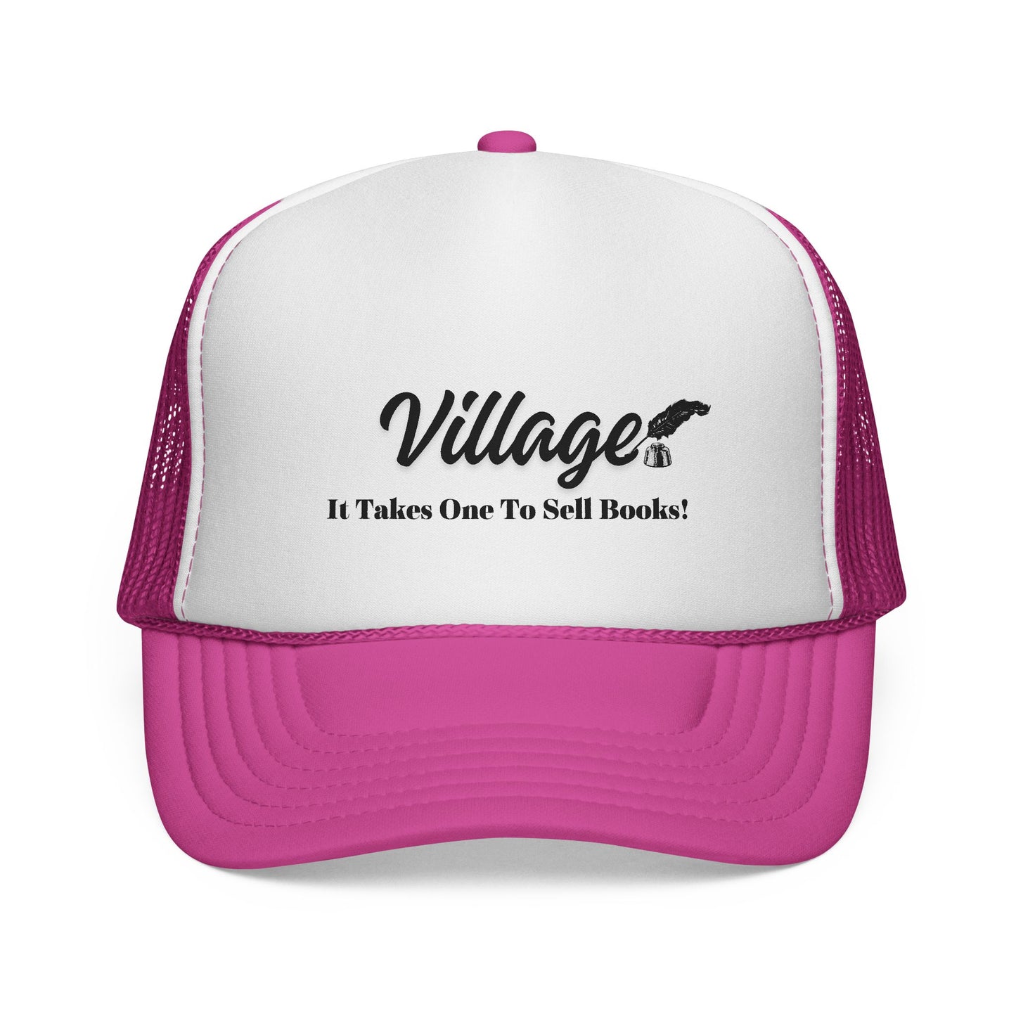 Village "It Takes One To Sell Books' Trucker Cap - by Divinely Sown for Any Occasion