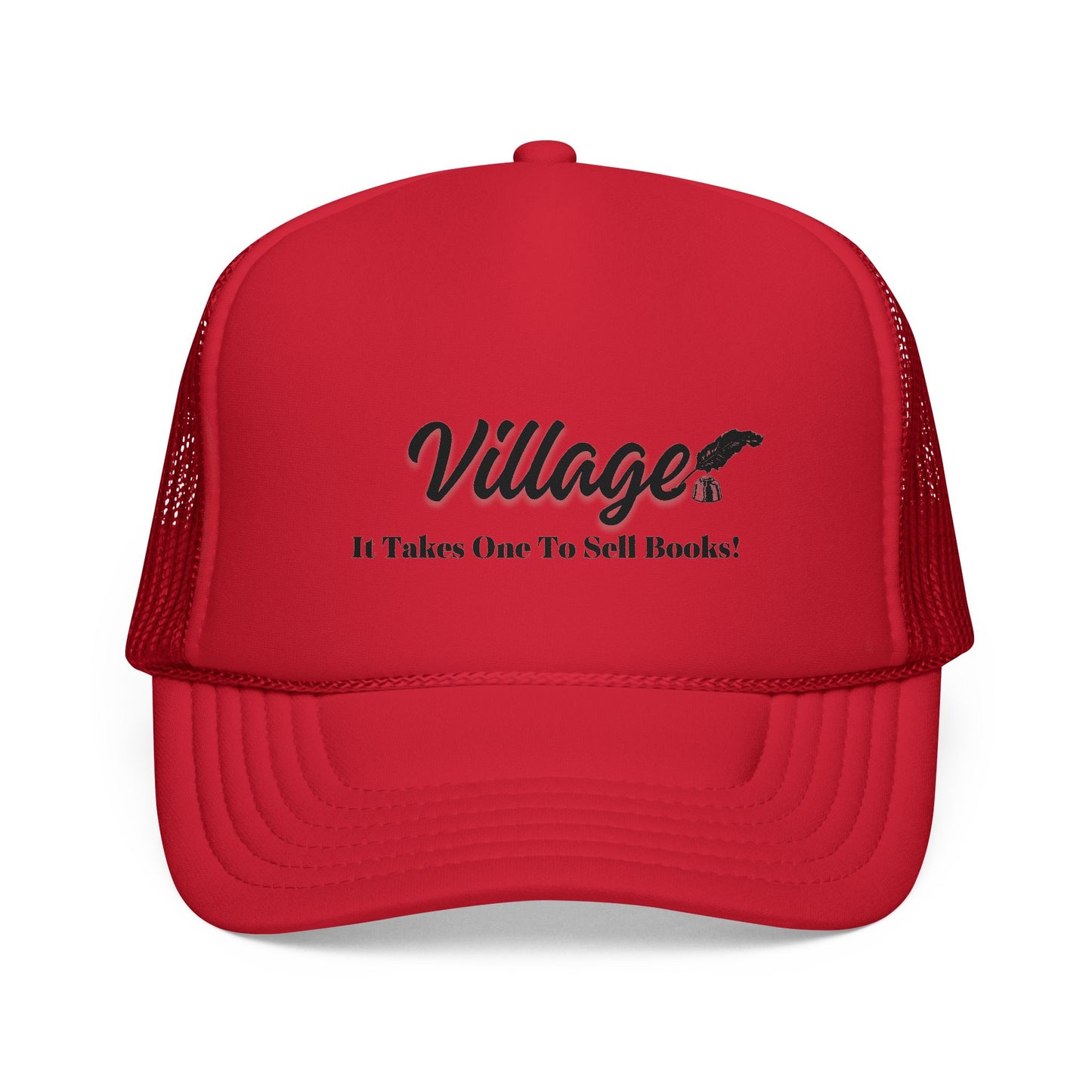 Village "It Takes One To Sell Books' Trucker Cap - by Divinely Sown for Any Occasion