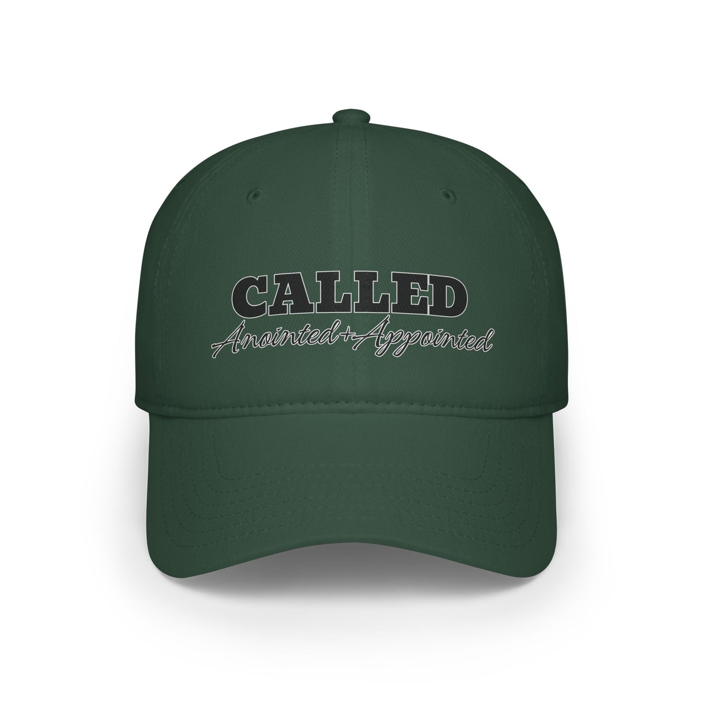 Called: Anointed & Appointed  Low Profile Baseball Cap - by Divinely Sown
