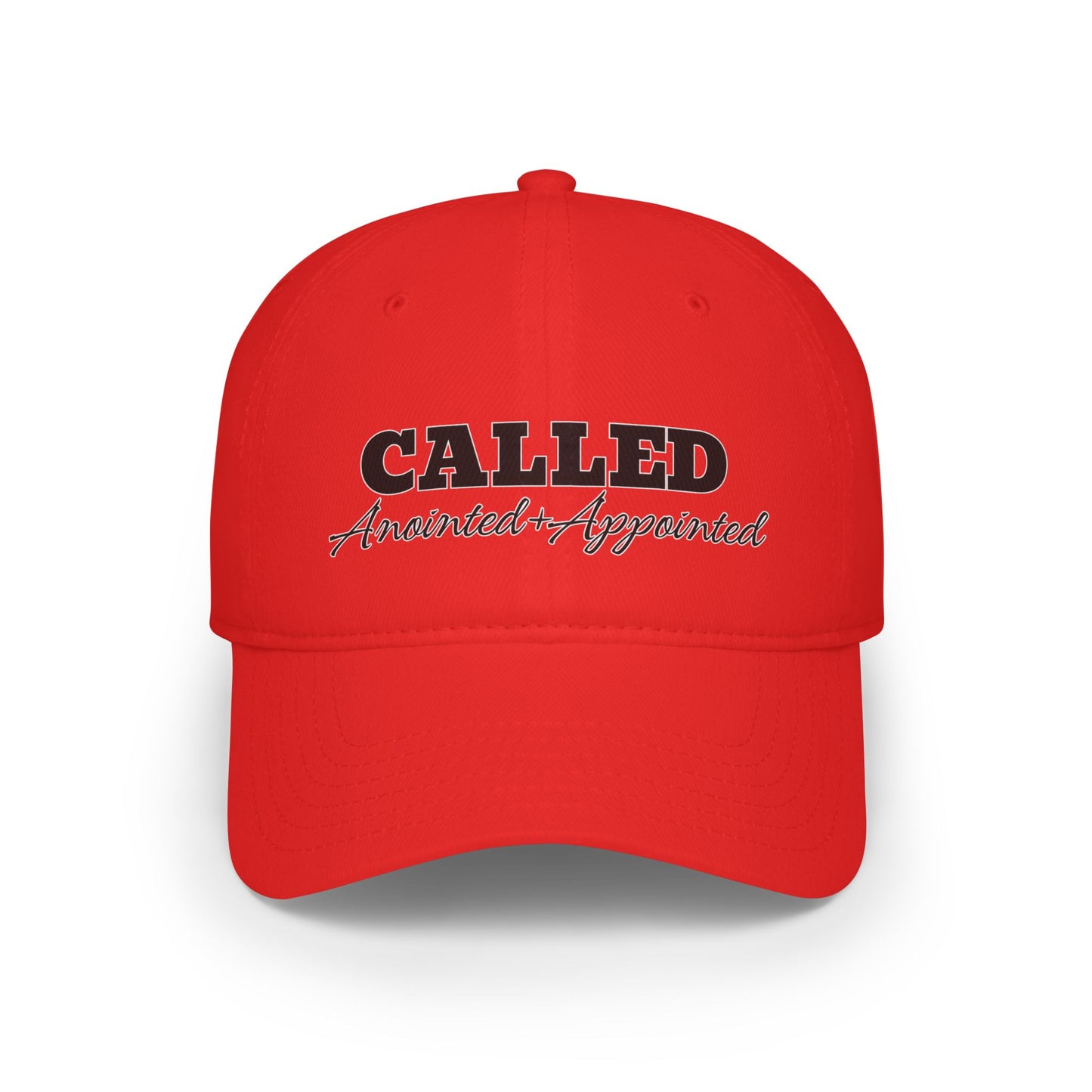 Called: Anointed & Appointed  Low Profile Baseball Cap - by Divinely Sown