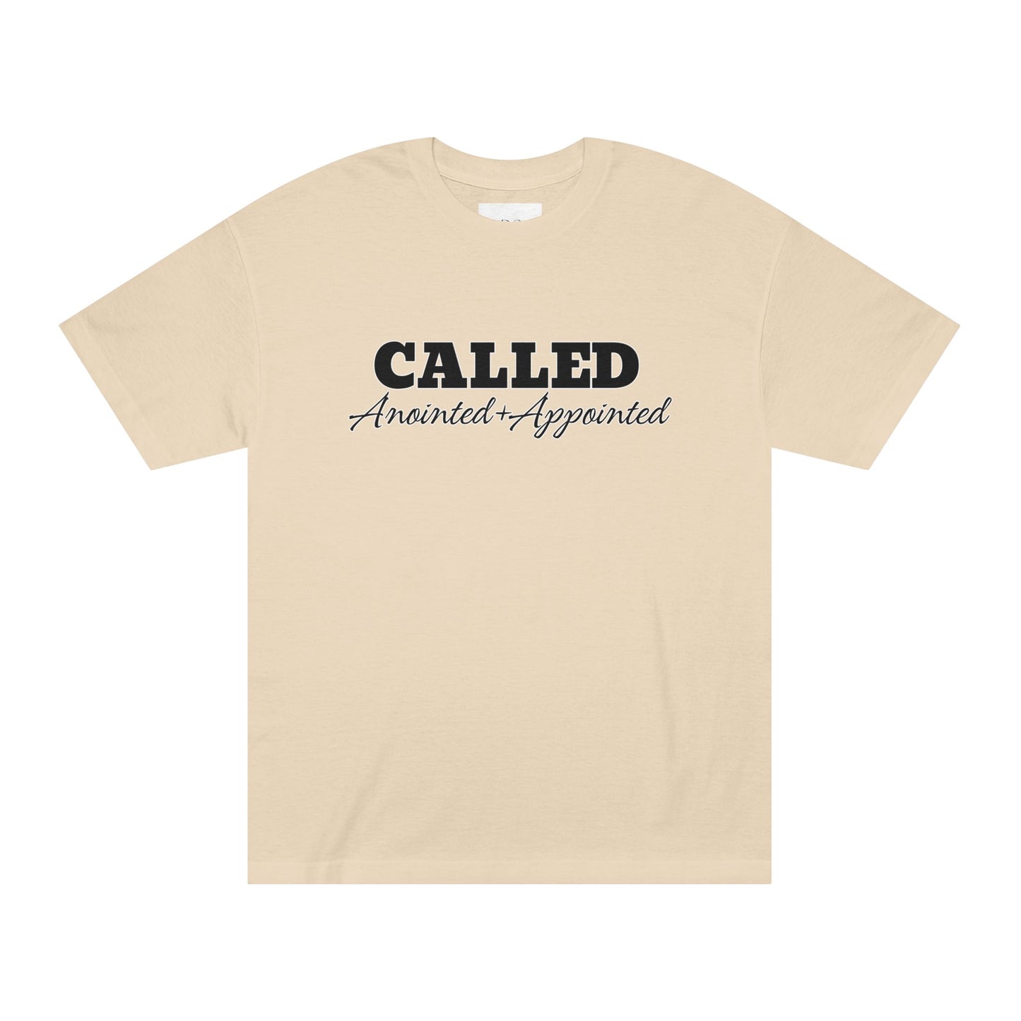 Faith-Inspired Unisex Classic Tee - 'Called' and 'Jesus' Design by Divinely Sown