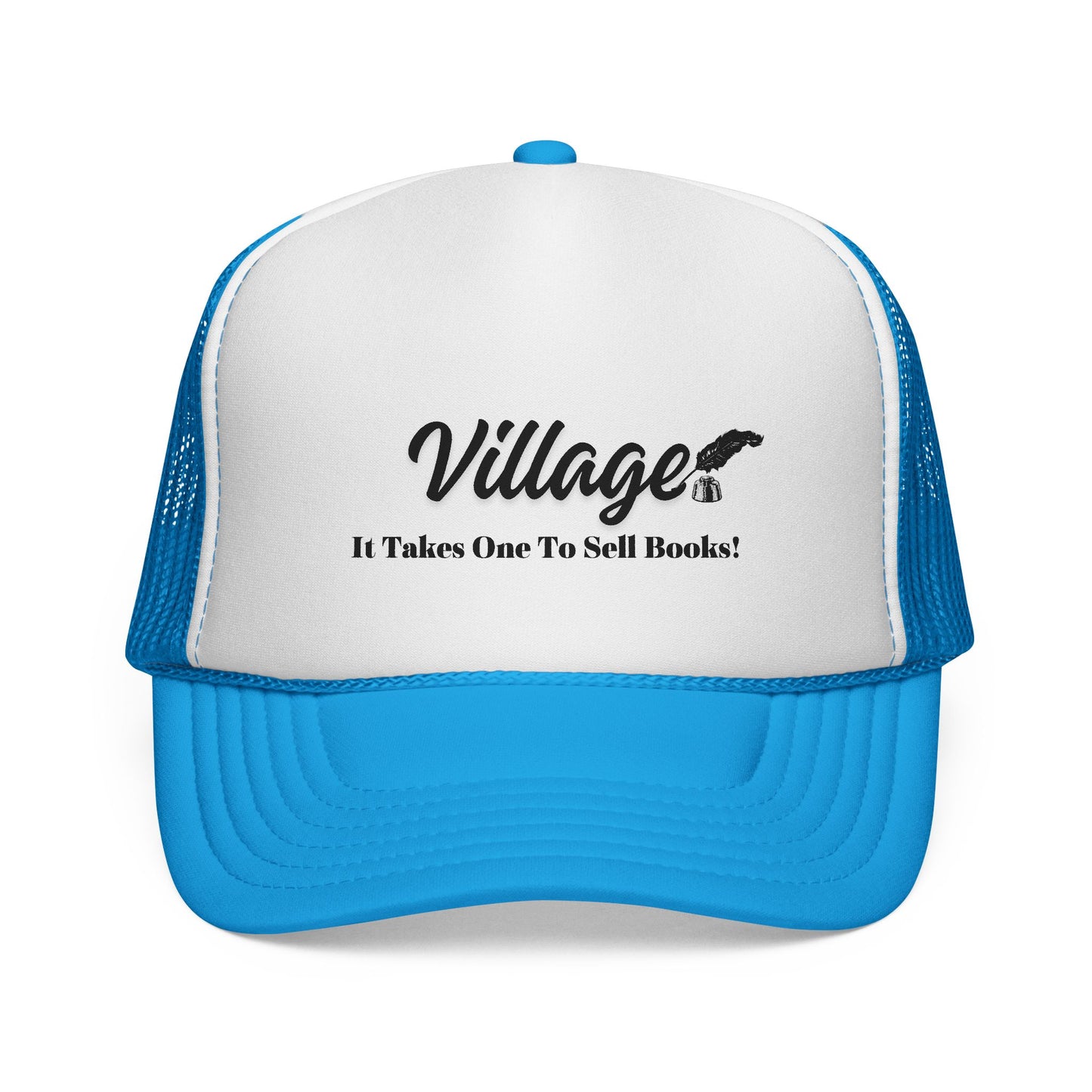 Village "It Takes One To Sell Books' Trucker Cap - by Divinely Sown for Any Occasion